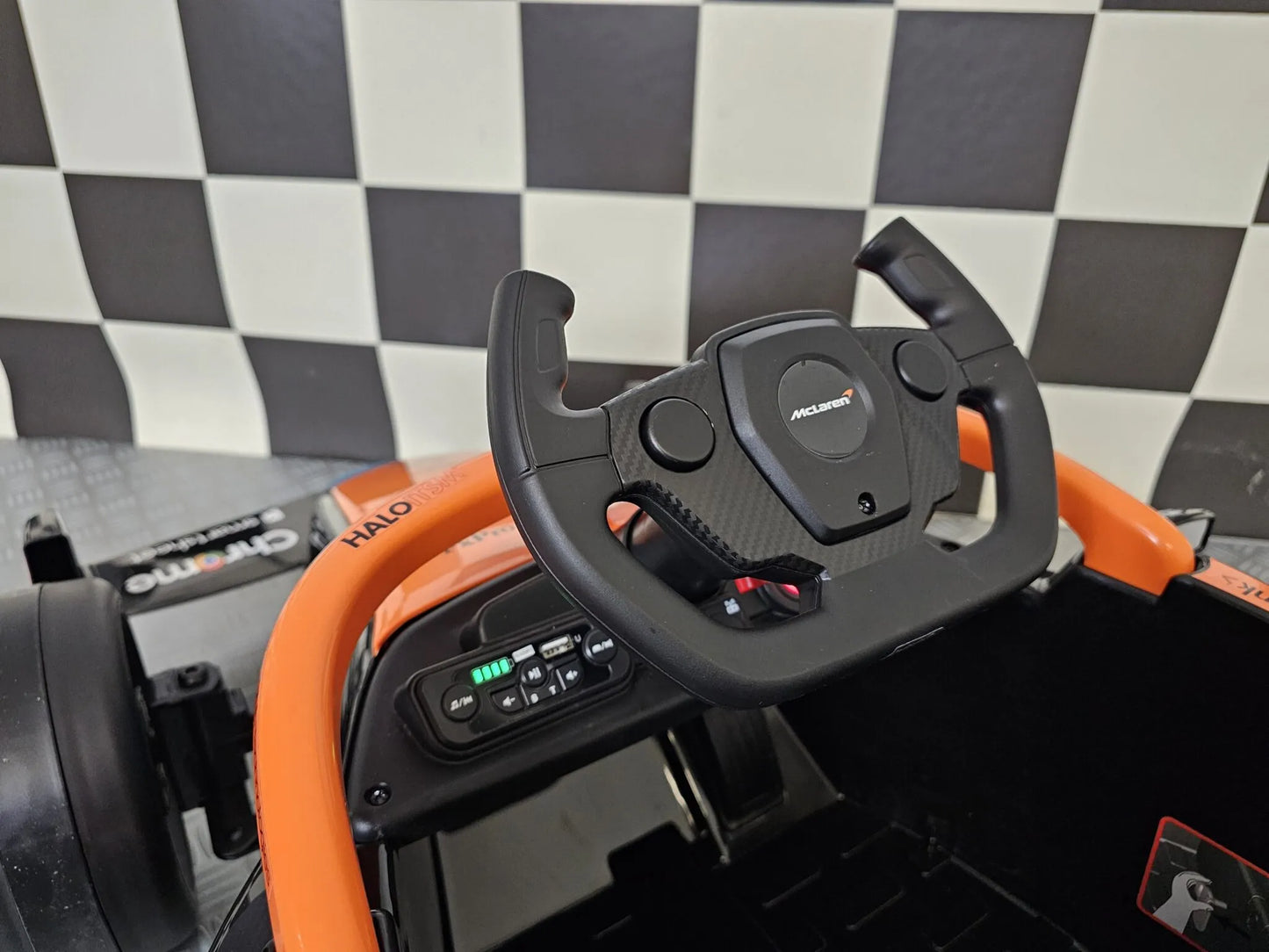 Elektrische McLaren Kinderauto 12V – Mini Formule 1 racer voor kinderen