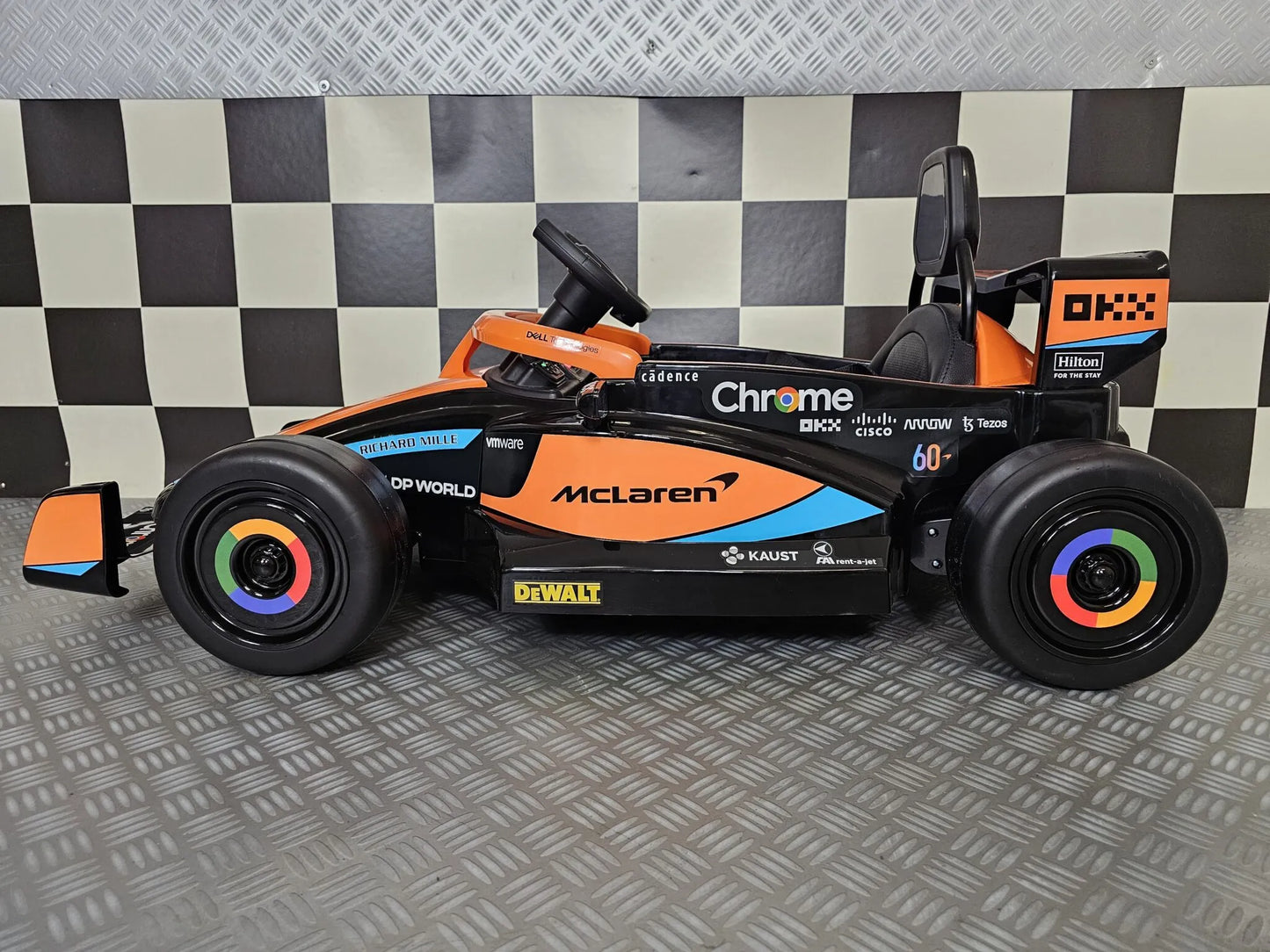 Elektrische McLaren Kinderauto 12V – Mini Formule 1 racer voor kinderen
