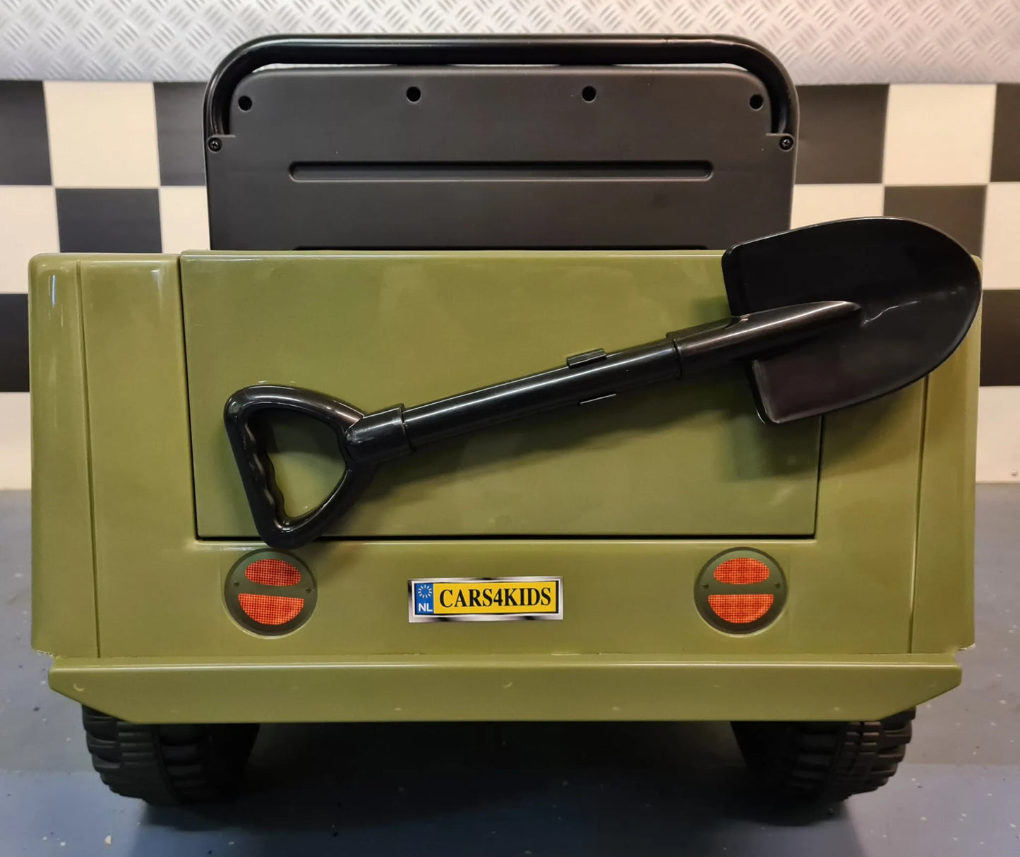 Willy Jeep Kinderauto 12V – Robuuste éénpersoons kinderjeep met afstandsbediening