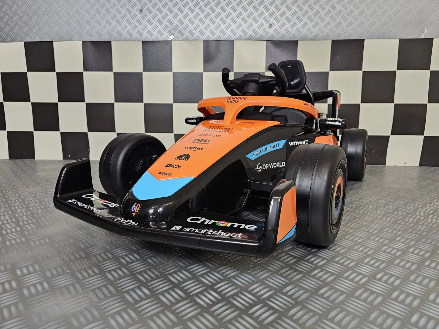 Elektrische McLaren Kinderauto 12V – Mini Formule 1 racer voor kinderen